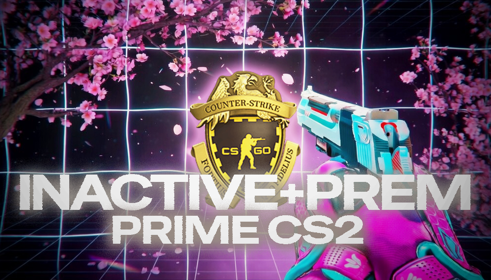 🟦PRIME ACC CS2 (INACTIVE +PREMIER)