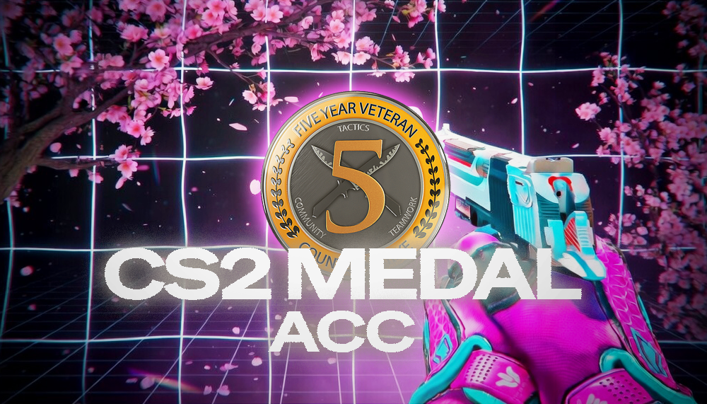 🔘CS2 acc 5 years coin